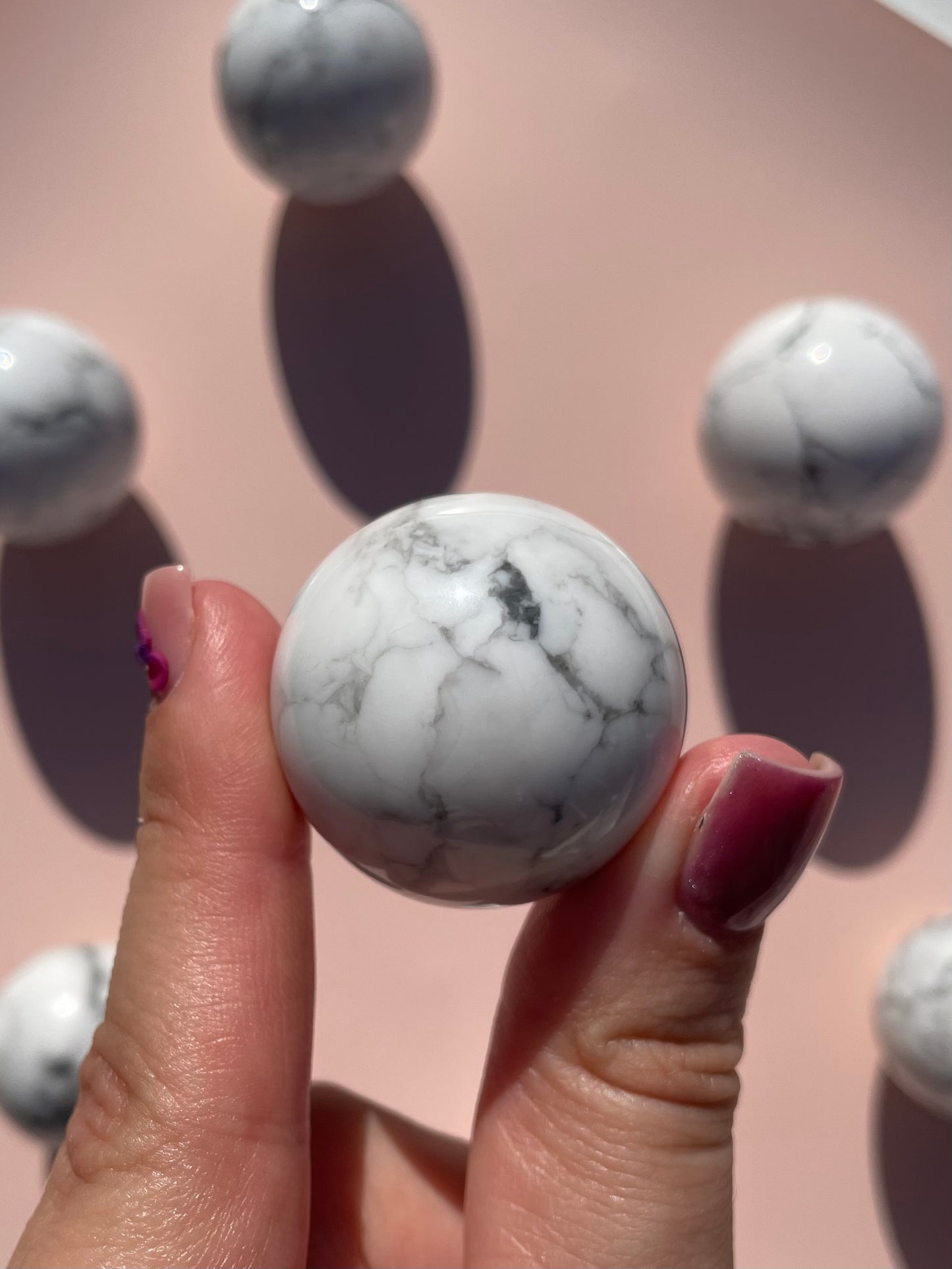 Howlite Small Spheres