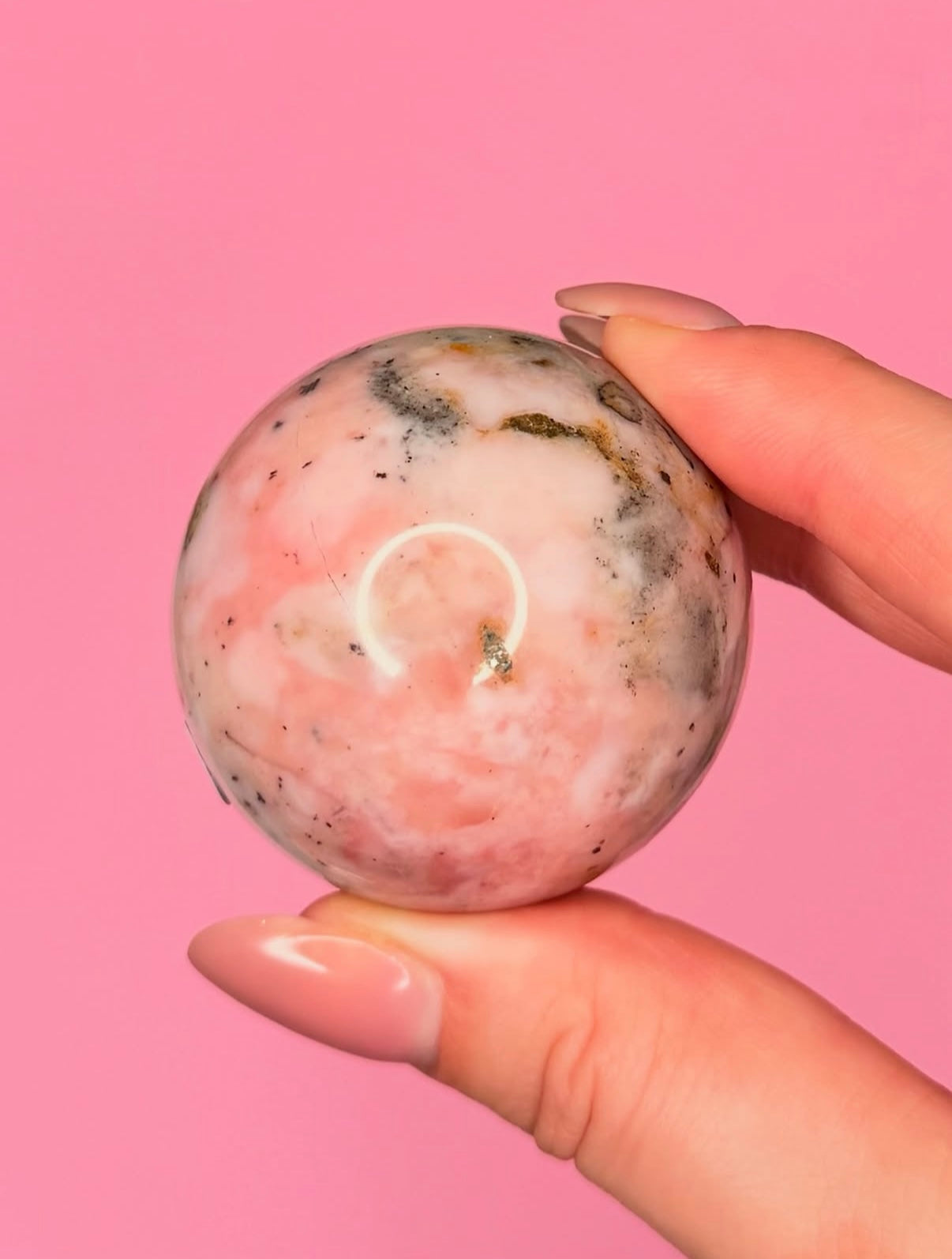 Peruvian Pink Opal Sphere