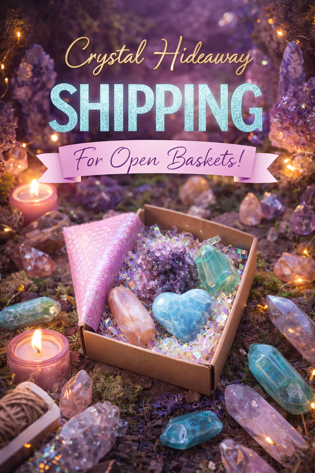 Shipping for open basket