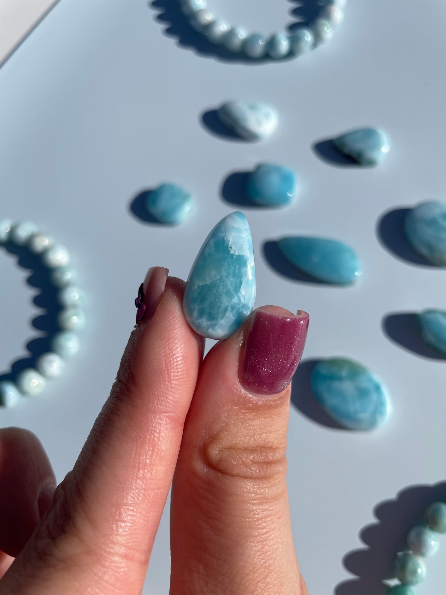 Larimar Cabochons