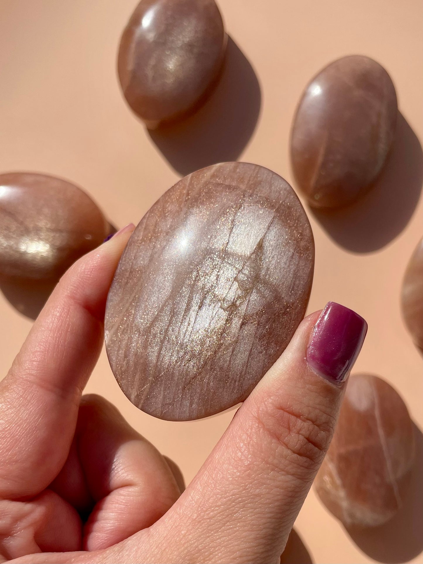 Sunstone Palm Stones
