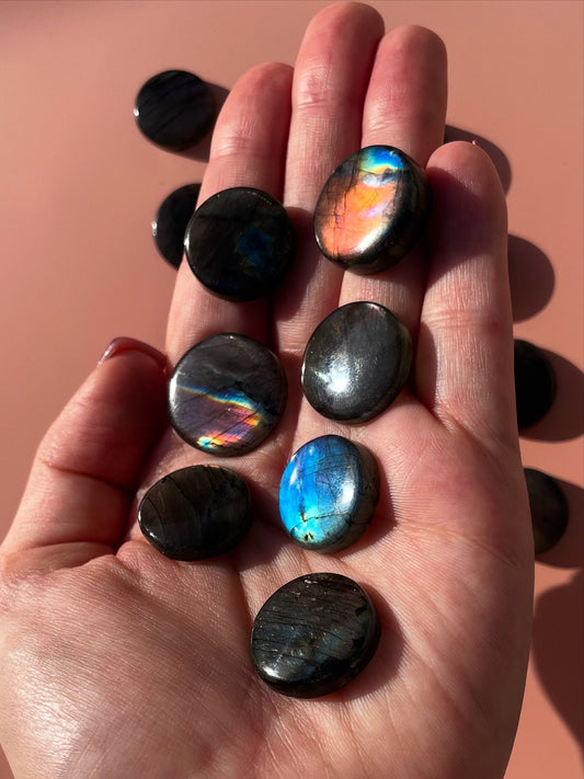 Mini Labradorite/Spectrolite Flat Stones