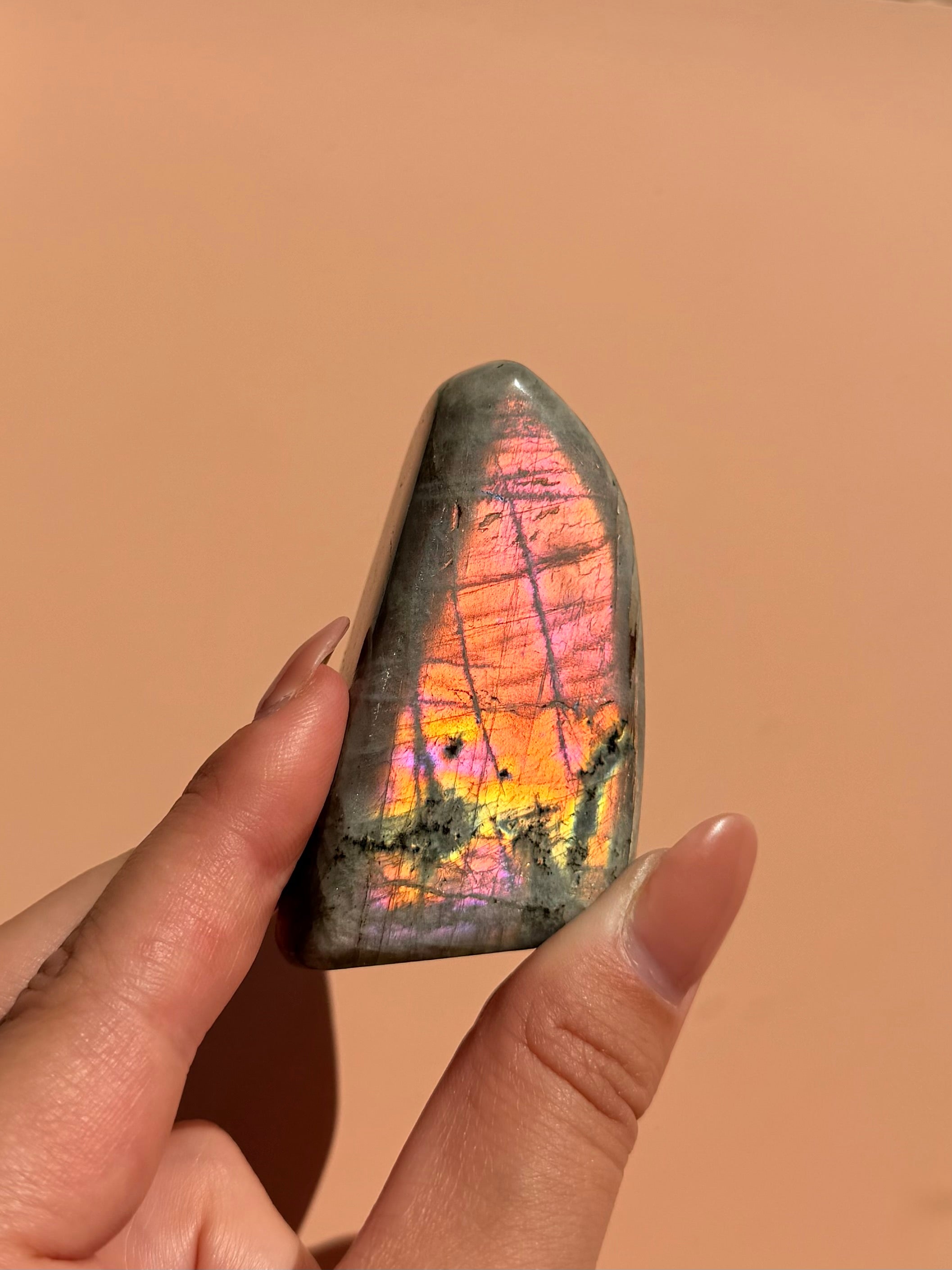 Sunset Labradorite Freeform 141g