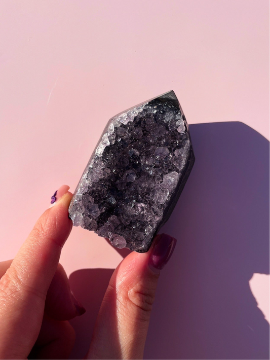 HQ Brazilian Amethyst Tower 119g