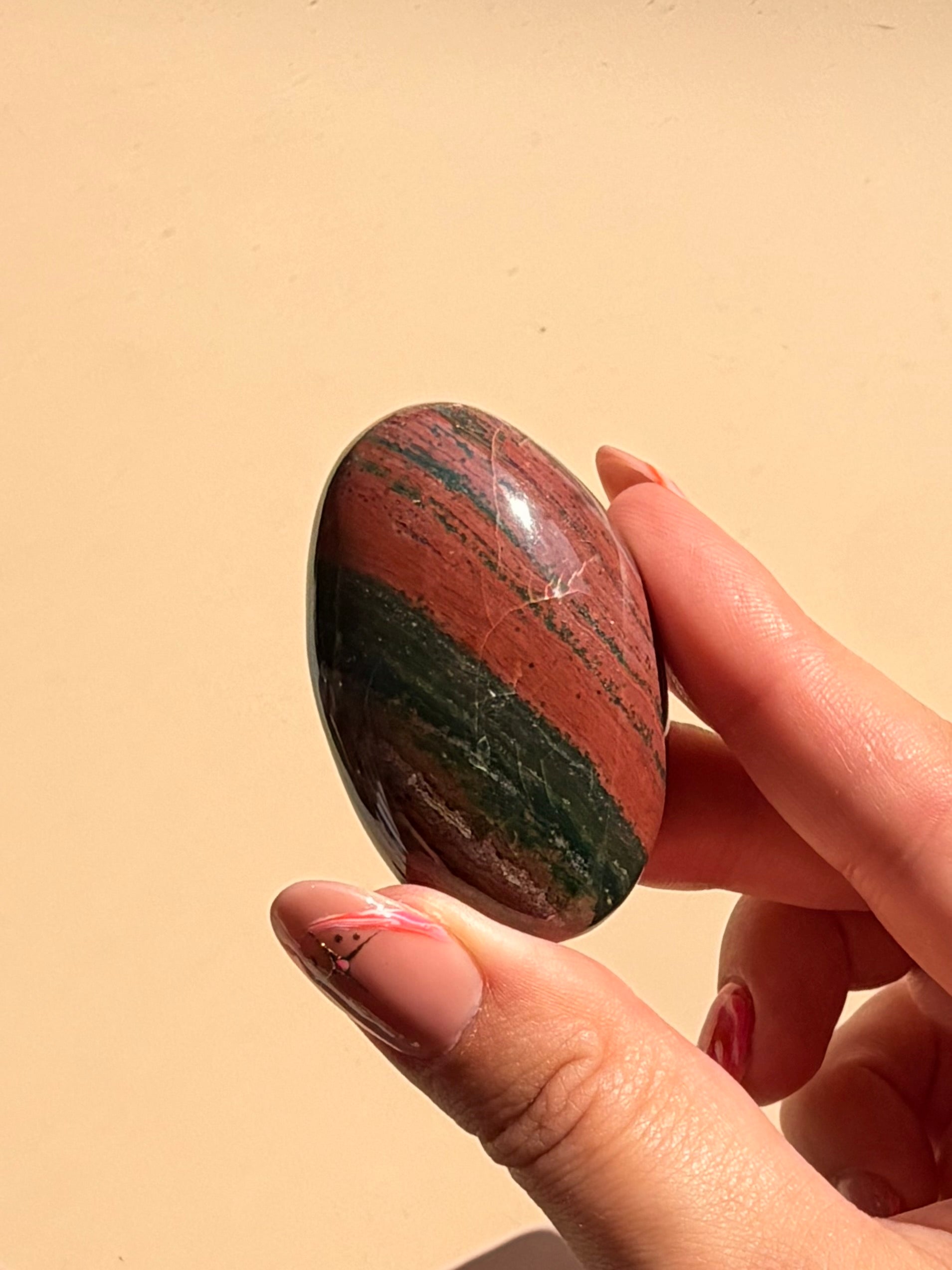 Pick your own - Ocean jasper palm stones