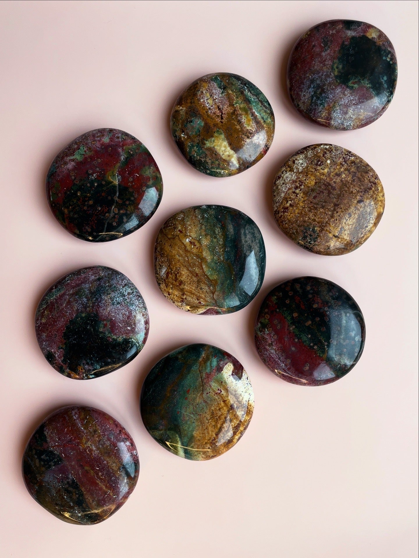 Ocean Jasper Flat Stones