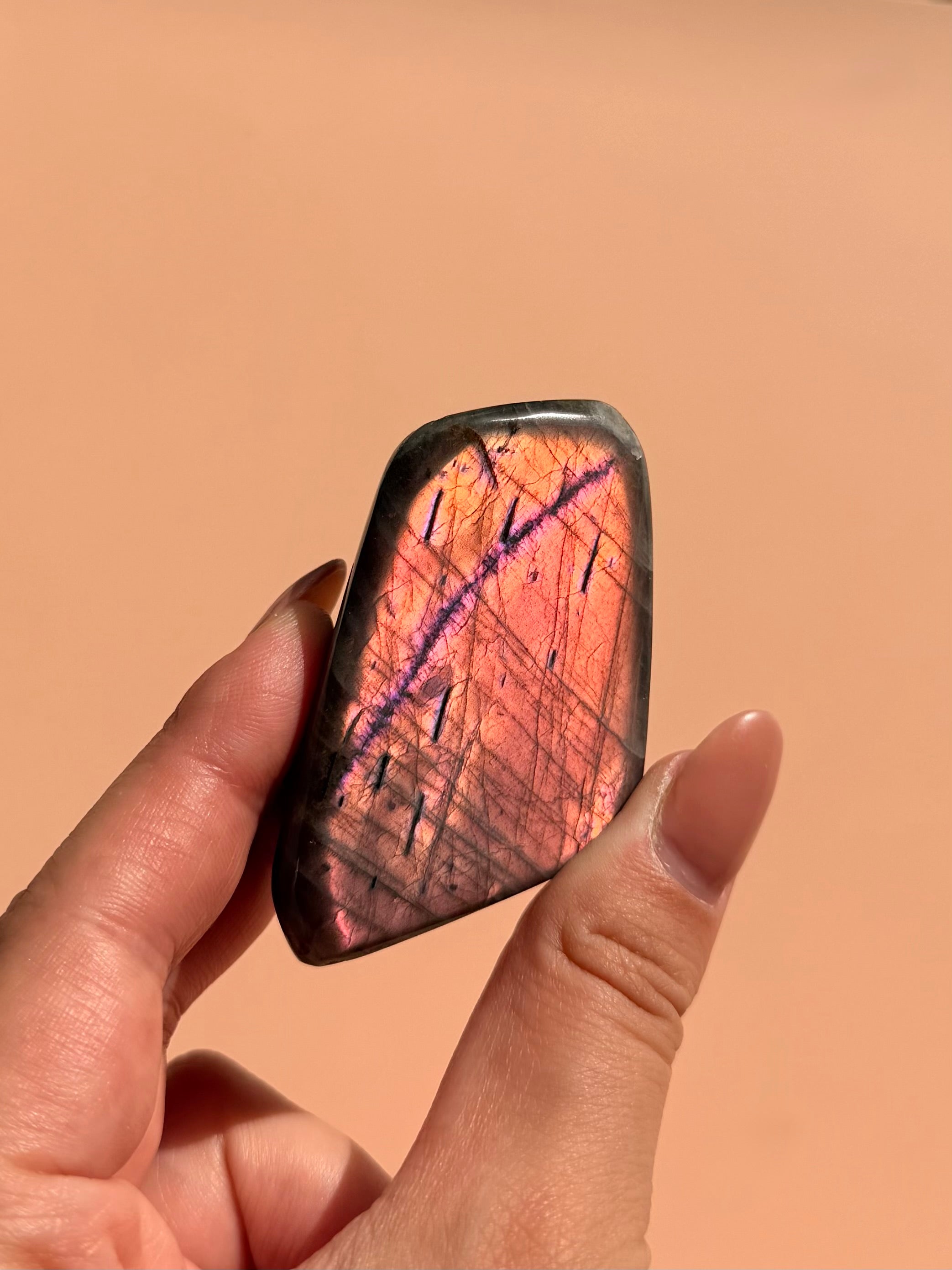 Sunset Labradorite Freeform 76g