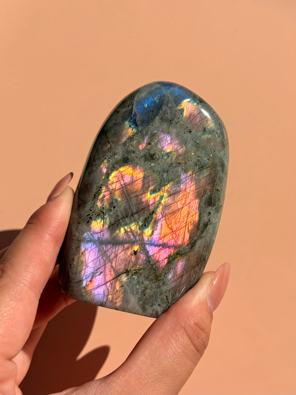 Sunset Labradorite Freeform 299g