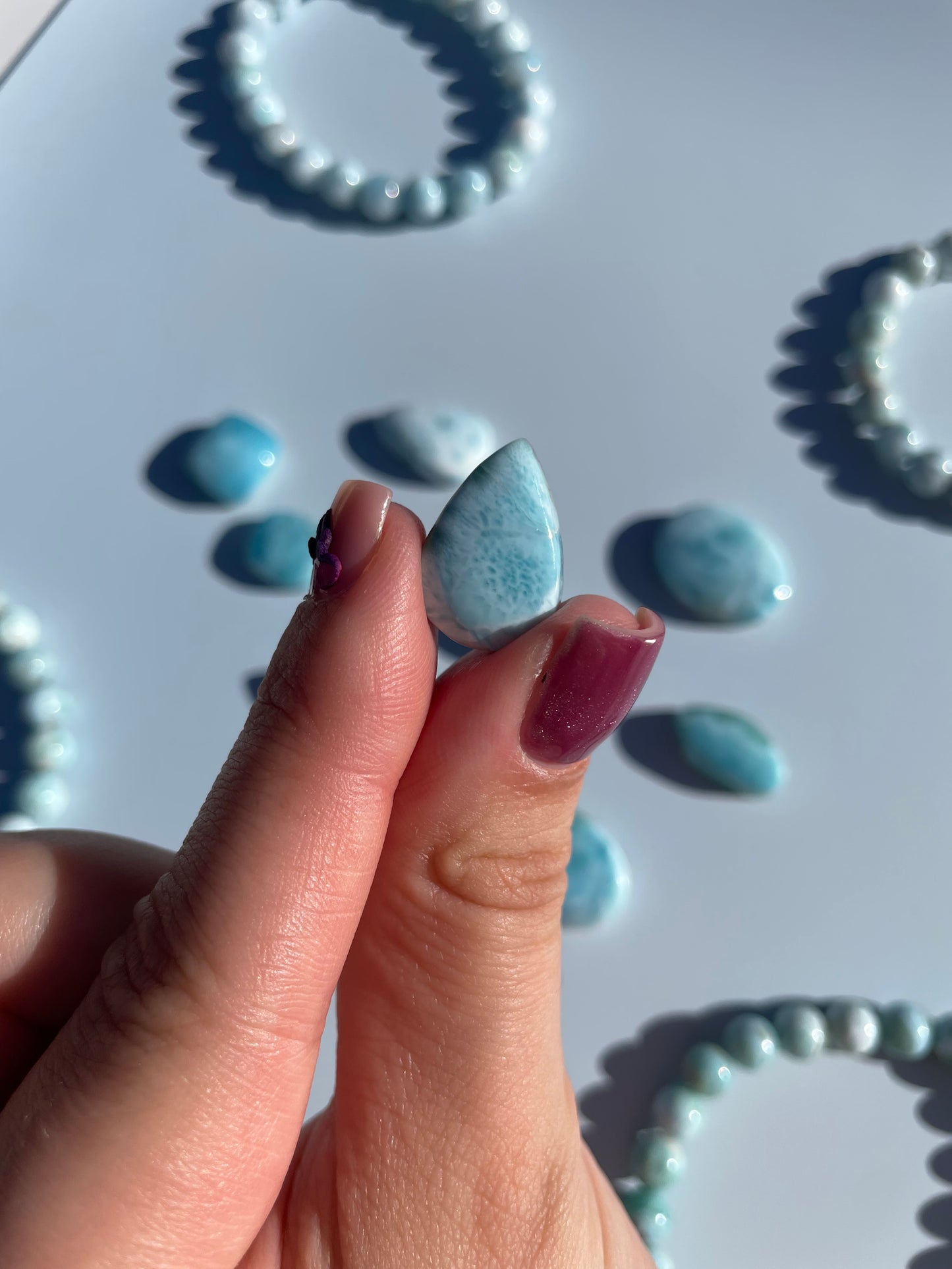 Larimar Cabochons