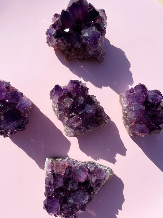 Highest Grade Brazilian Amethyst Clusters