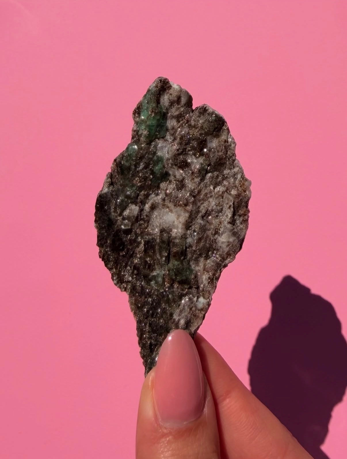 Raw Emerald On Matrix