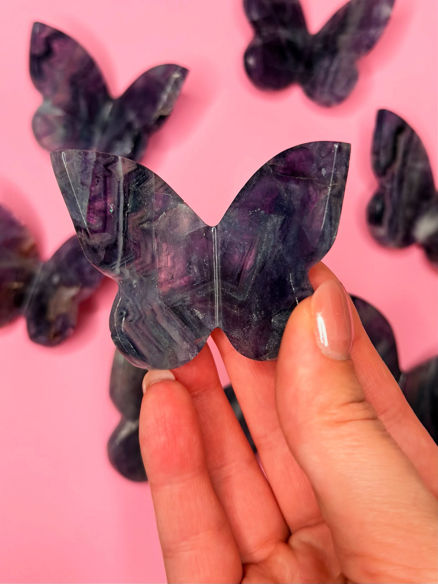 Fluorite 3D Butterfly