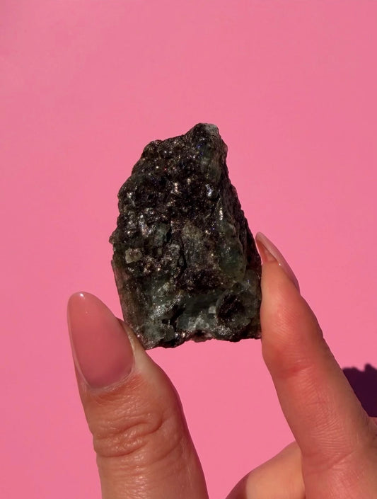 Raw Emerald On Matrix