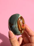 Polychrome Jasper Palm stones - Choose your own
