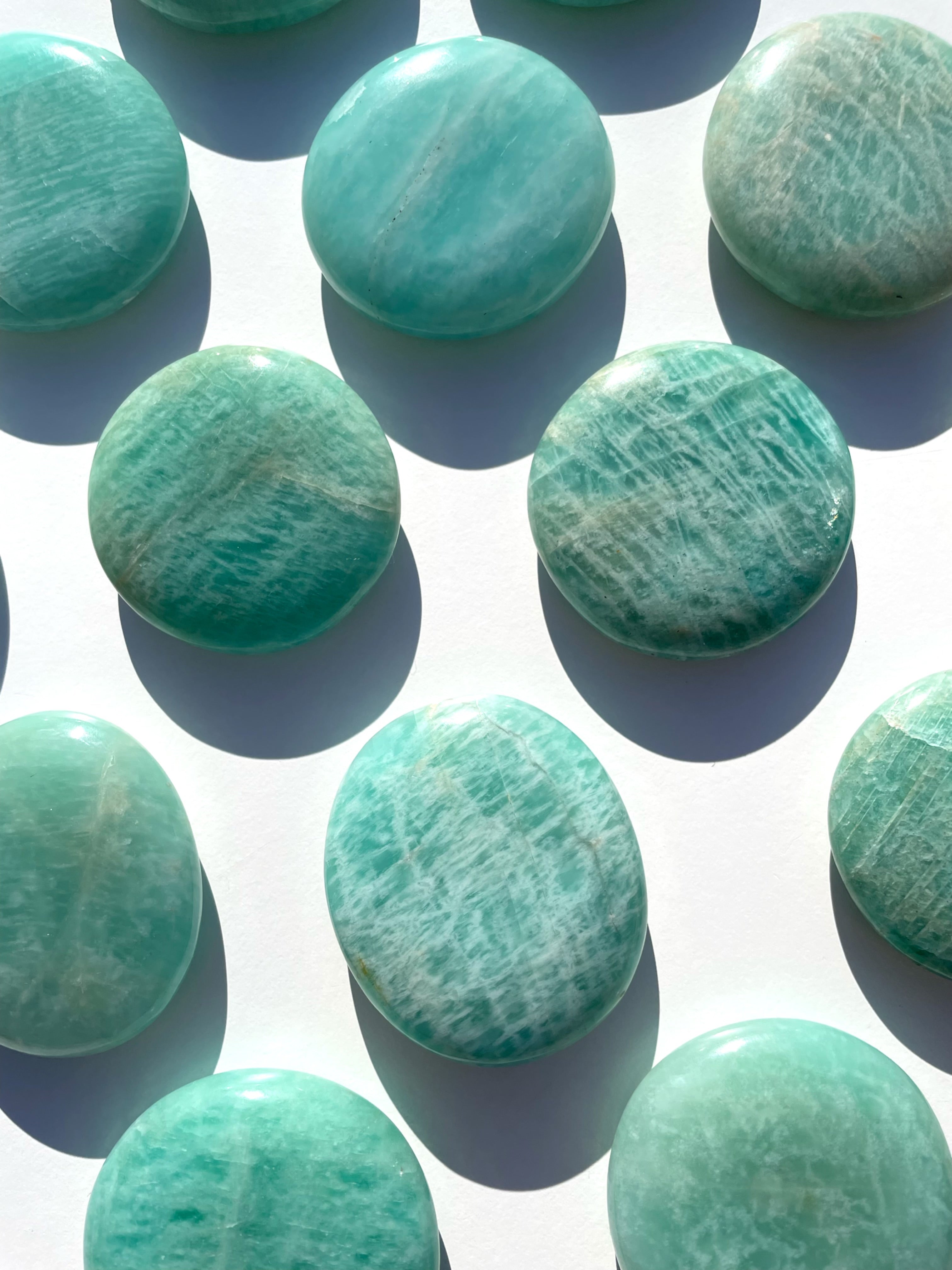 Amazonite Flat Stone