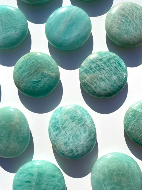 Amazonite Flat Stone