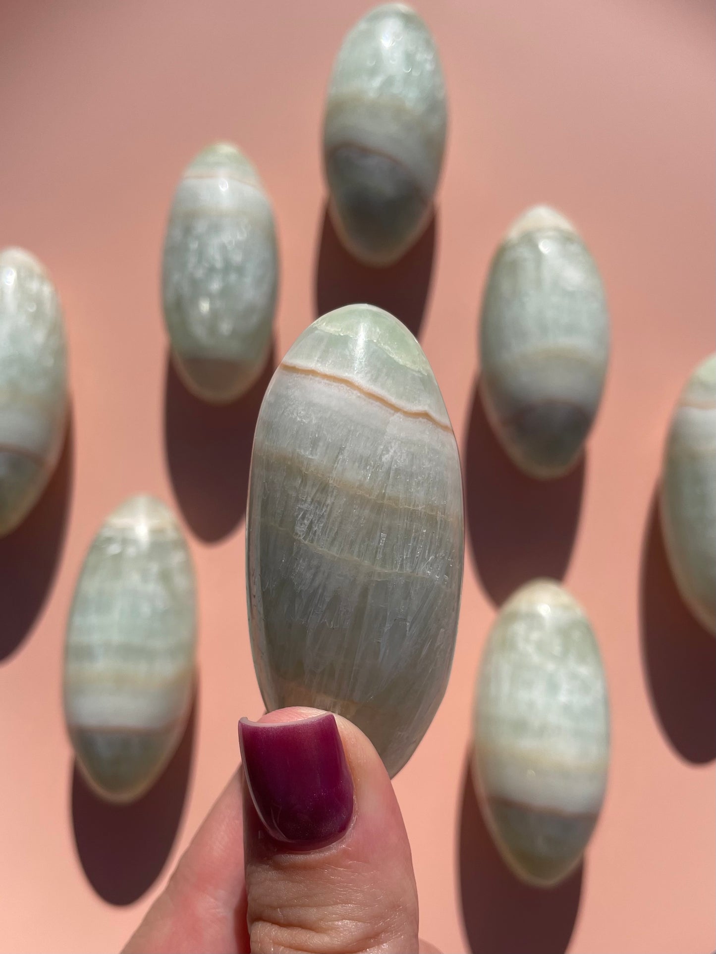 Pistachio Calcite Shivas