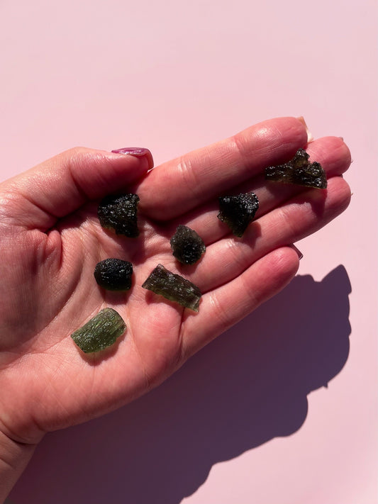 Moldavite, Chlum - Czech Republic