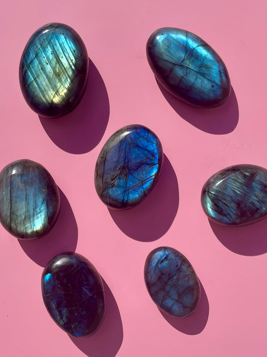 Labradorite Palm Stones