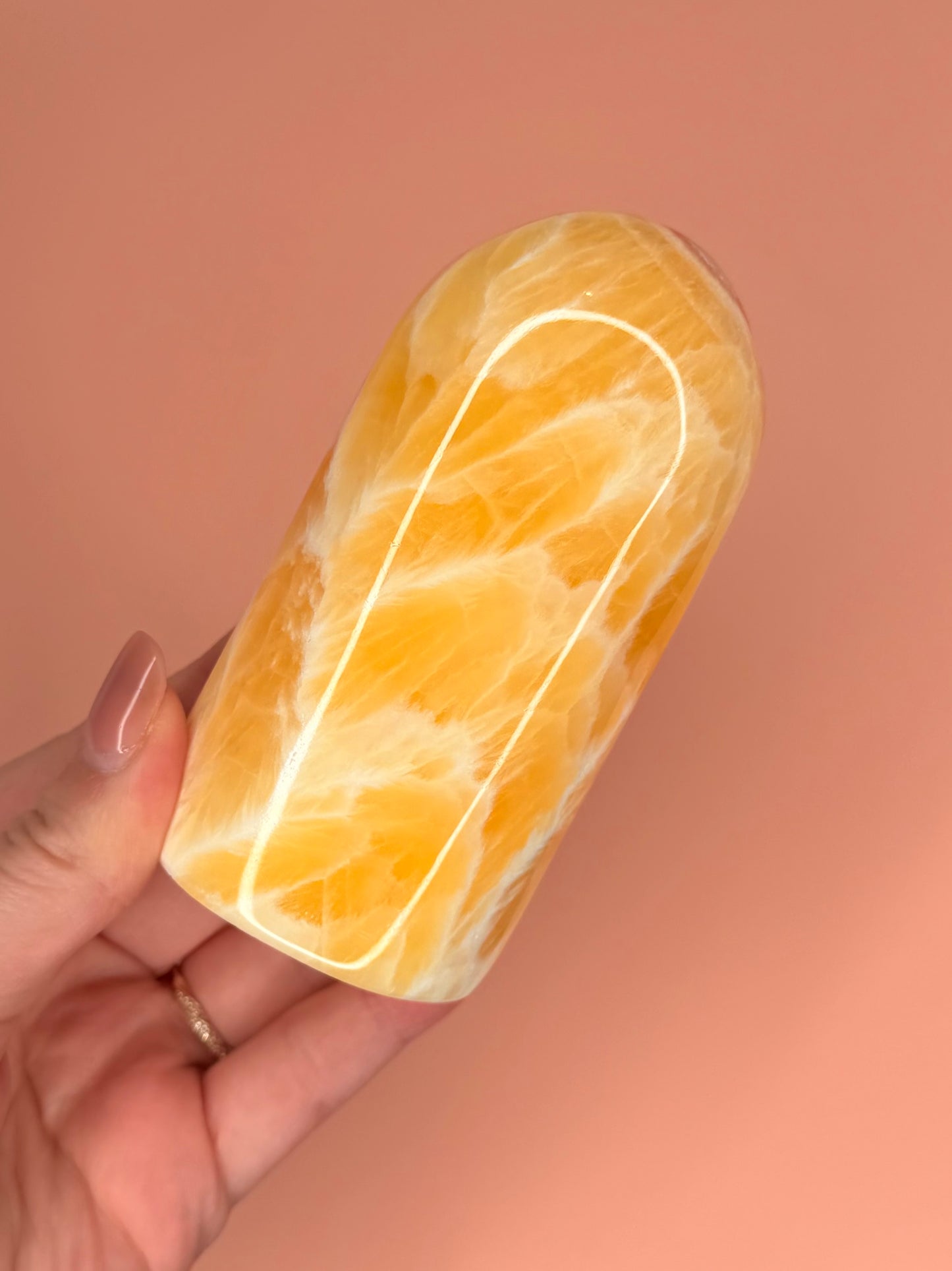 Honeycomb Calcite Freeform 427g