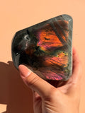 Sunset labradorite Freeform 973g