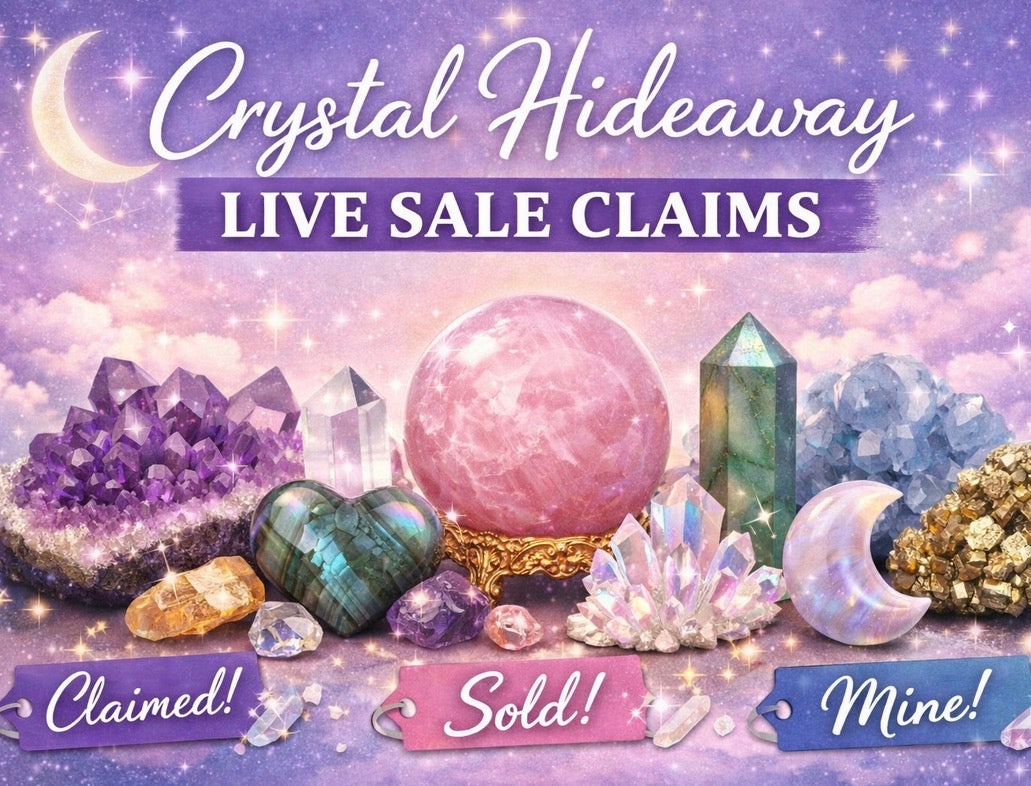 Divine serenity Crystal live claims (amethyst bear)