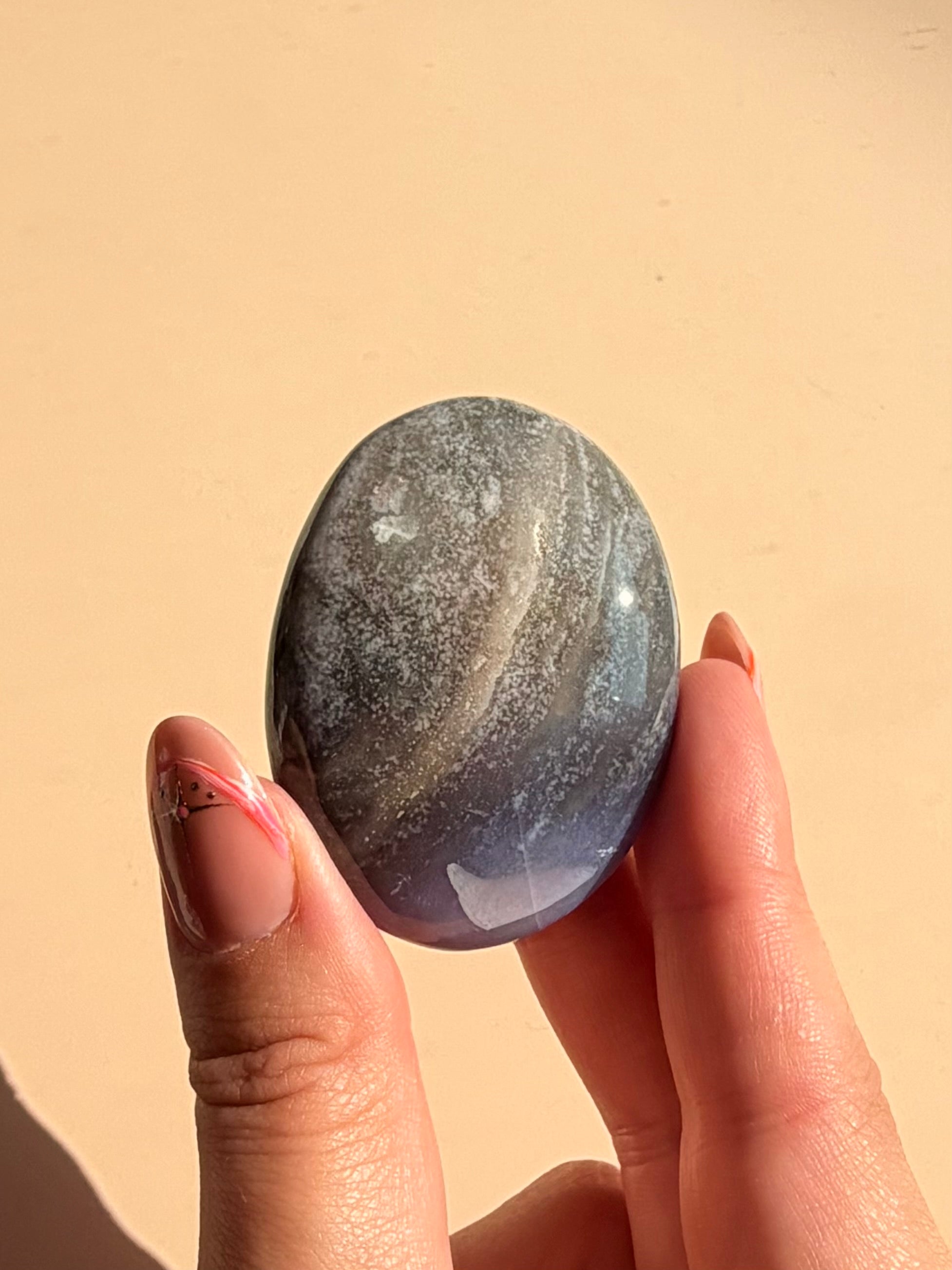 Pick your own - Ocean jasper palm stones