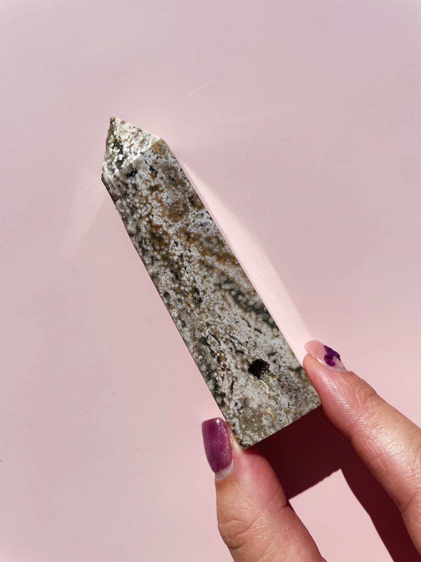 Orbicular 8th Vein Jasper Tower
