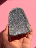 Aura amethyst cut base from Brazil - 371g