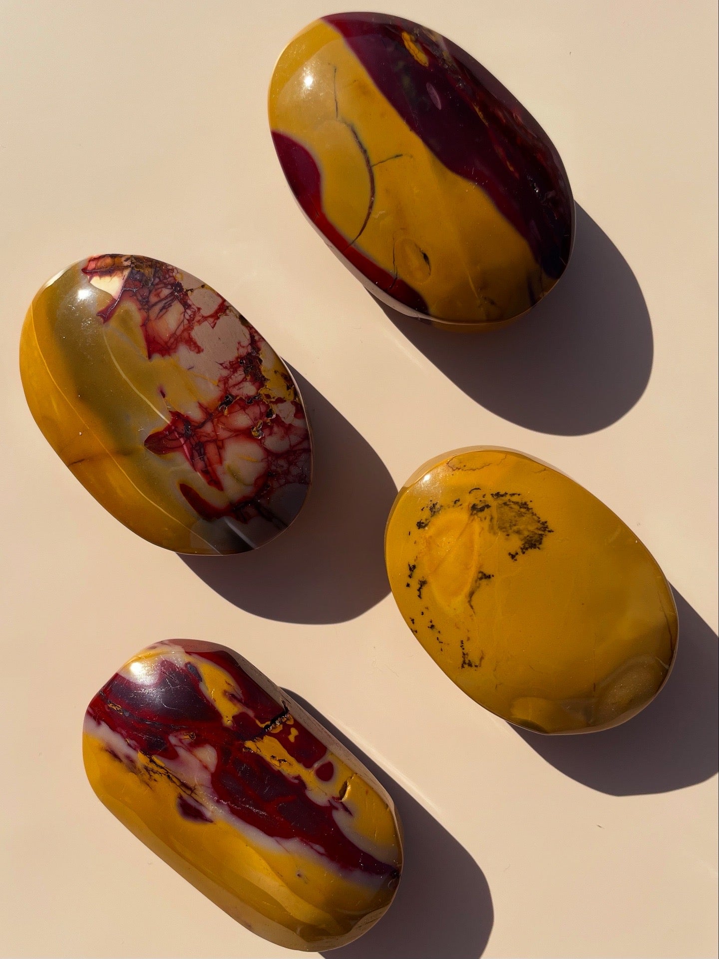 Mookite Palm Stones