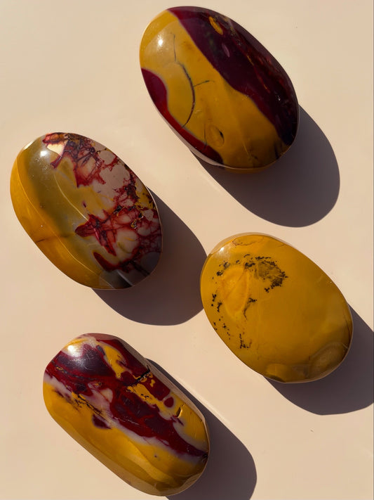 Mookite Palm Stones