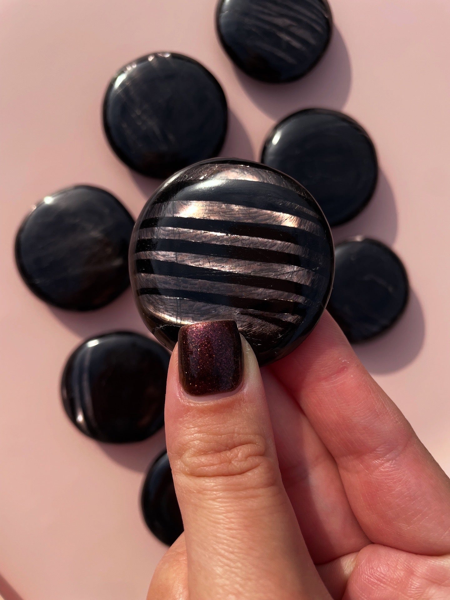 Hypersthene Flat Stones