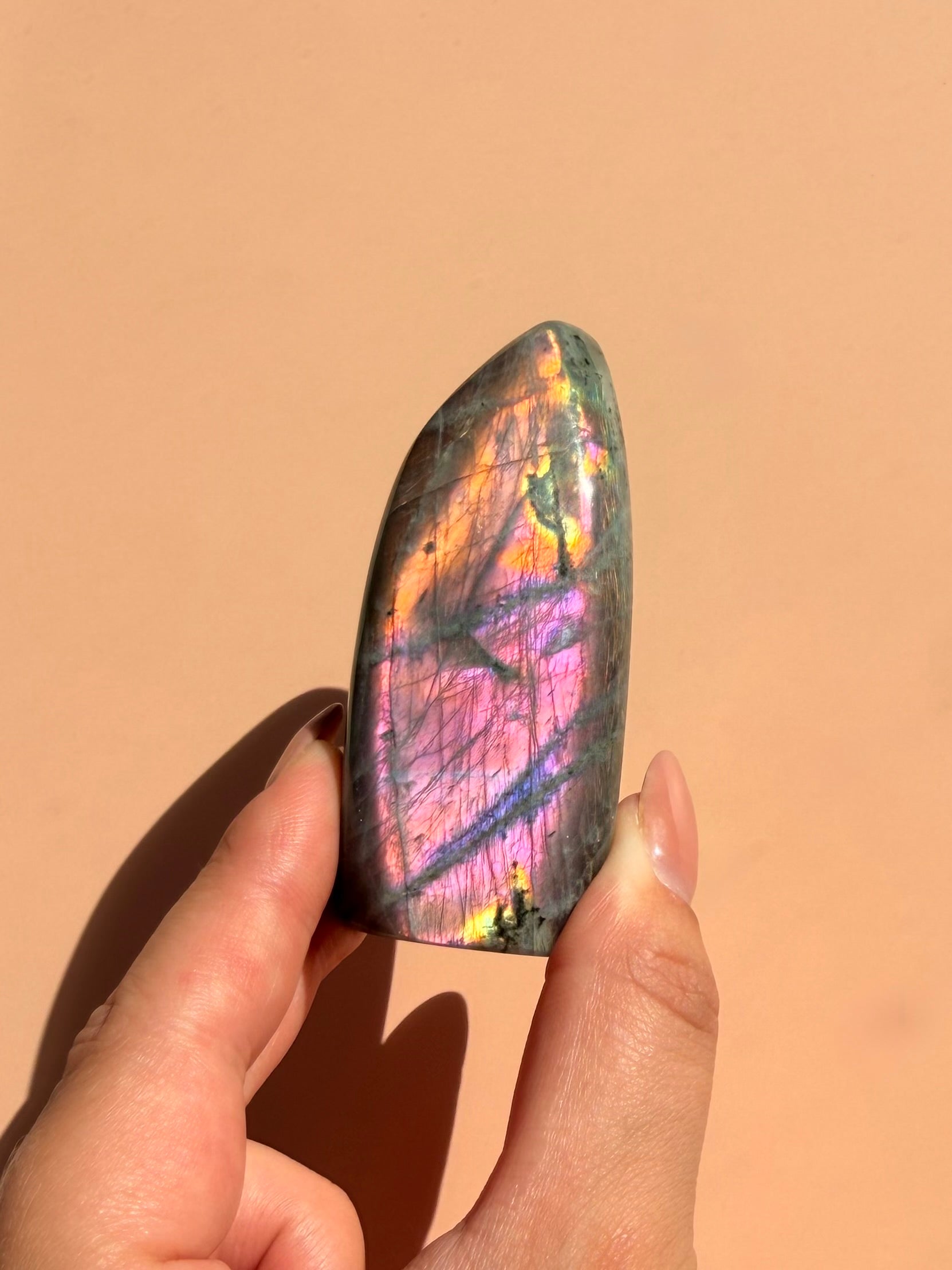 Sunset Labradorite Freeform 142g