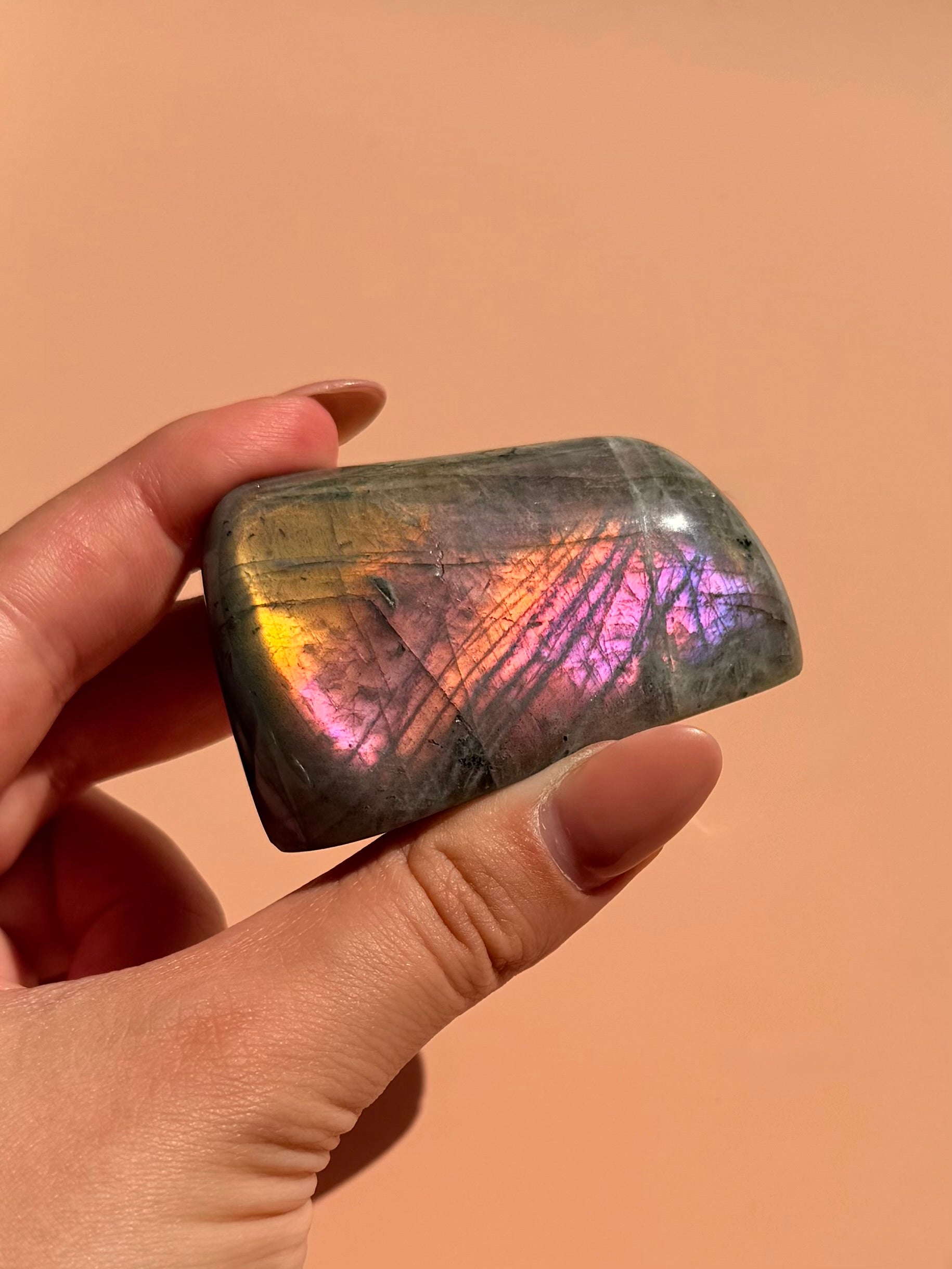 Sunset Labradorite Freeform 108g