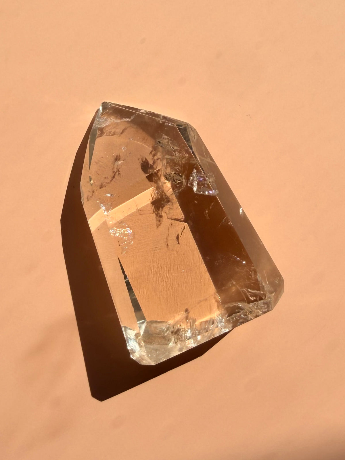 HQ Brazilian natural citrine tower 82g