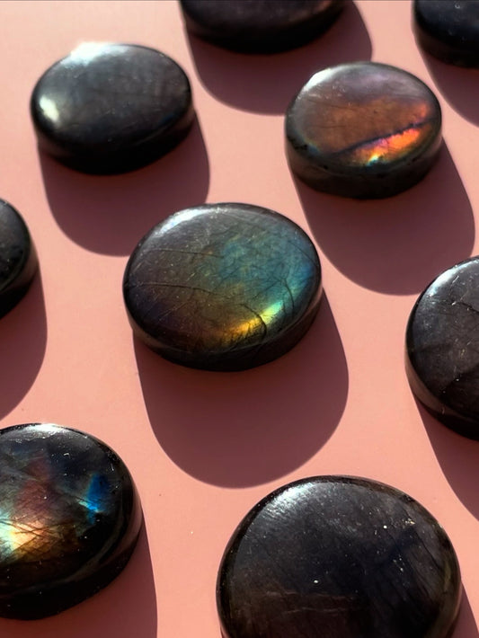 Small Labradorite/Spectrolite Flat Stones