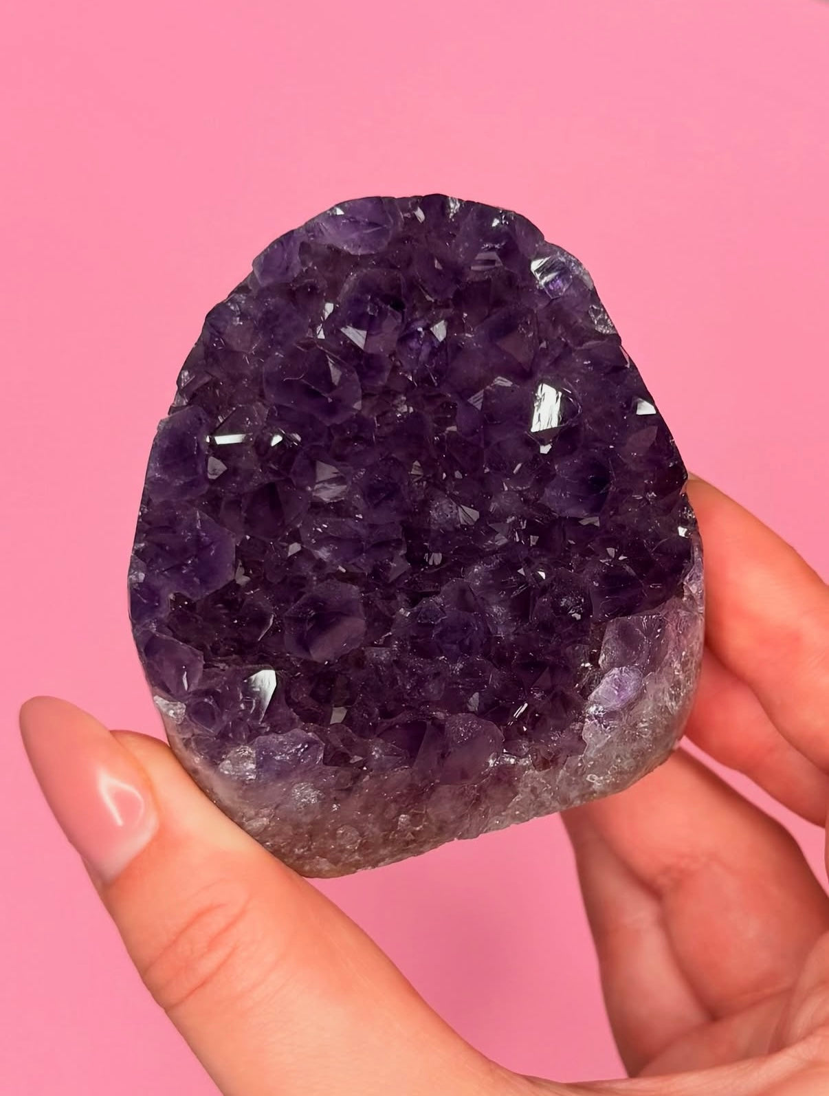 Brazilian Amethyst Cut Base 370g