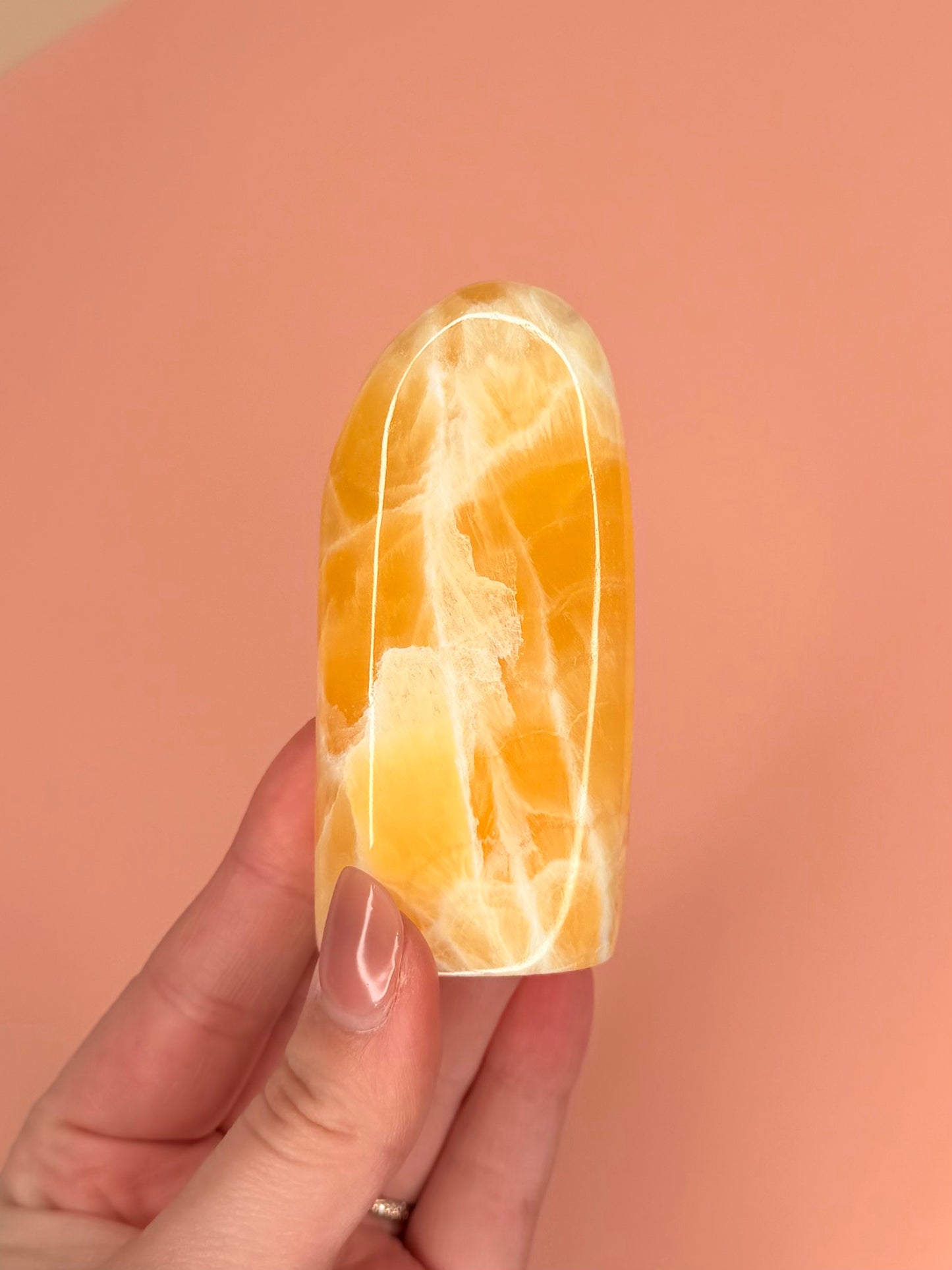 Honeycomb Calcite Small Freeform 170g