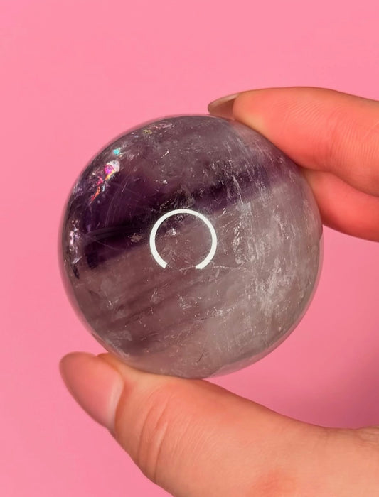 Phantom Amethyst Sphere 207g