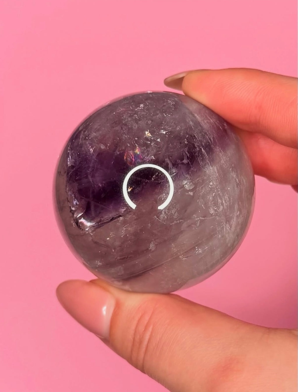 Phantom Amethyst Sphere 207g