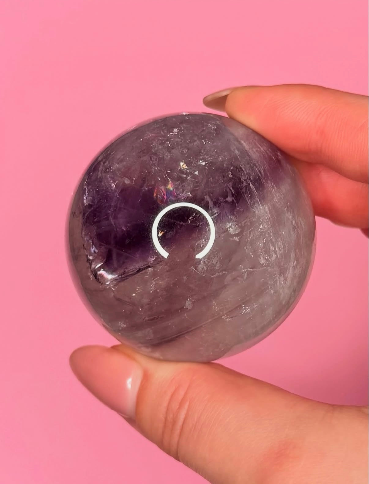 Phantom Amethyst Sphere 207g