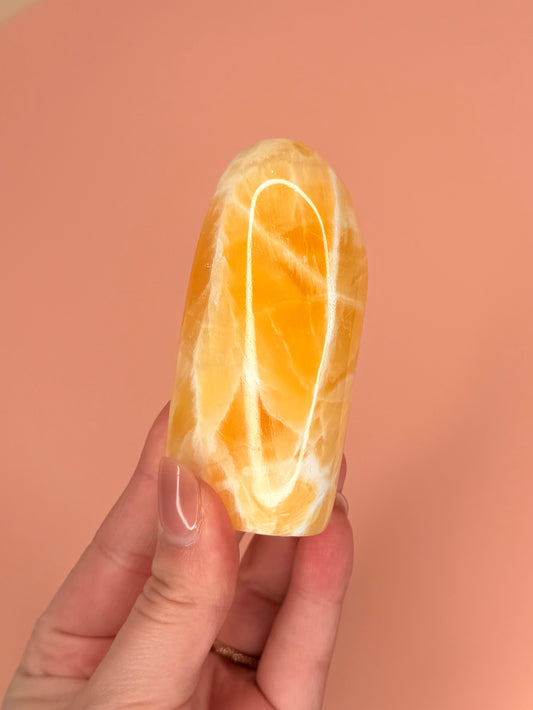 Honeycomb Calcite Small Freeform 170g