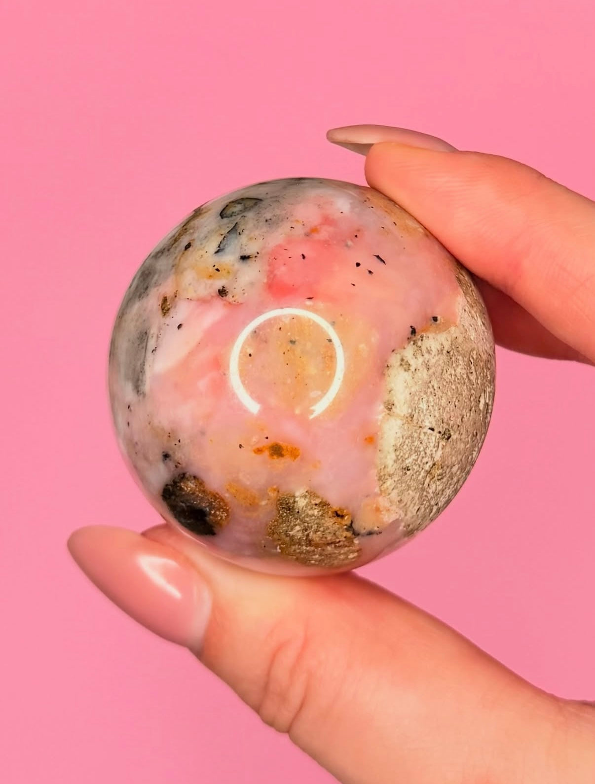 Peruvian Pink Opal Sphere
