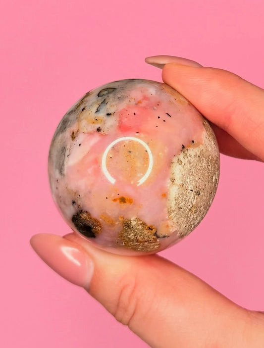 Peruvian Pink Opal Sphere