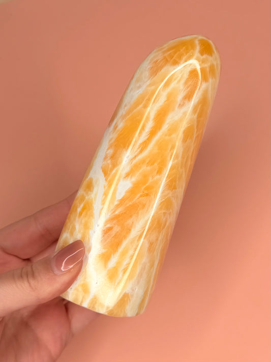 Honeycomb Calcite Freeform 730g