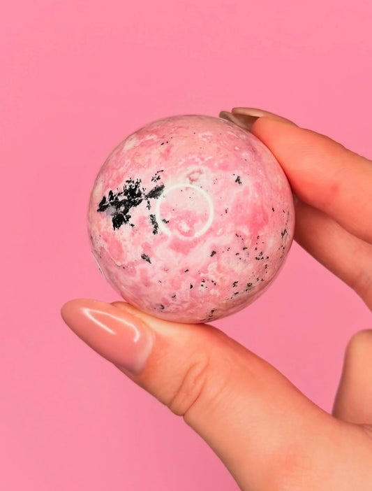 Peruvian Rhodonite Sphere