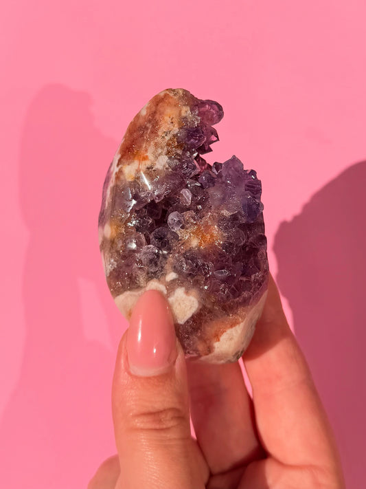 Brazilian Pink Amethyst Freeform