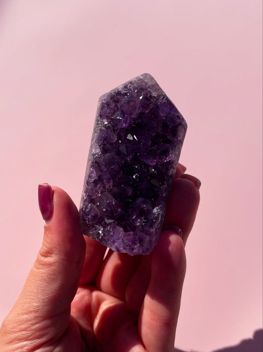 HQ Brazilian Amethyst Tower 111g