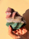 Ocean jasper abstract flame statement piece - 1kg+