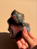 Ocean jasper abstract flame  - 456g